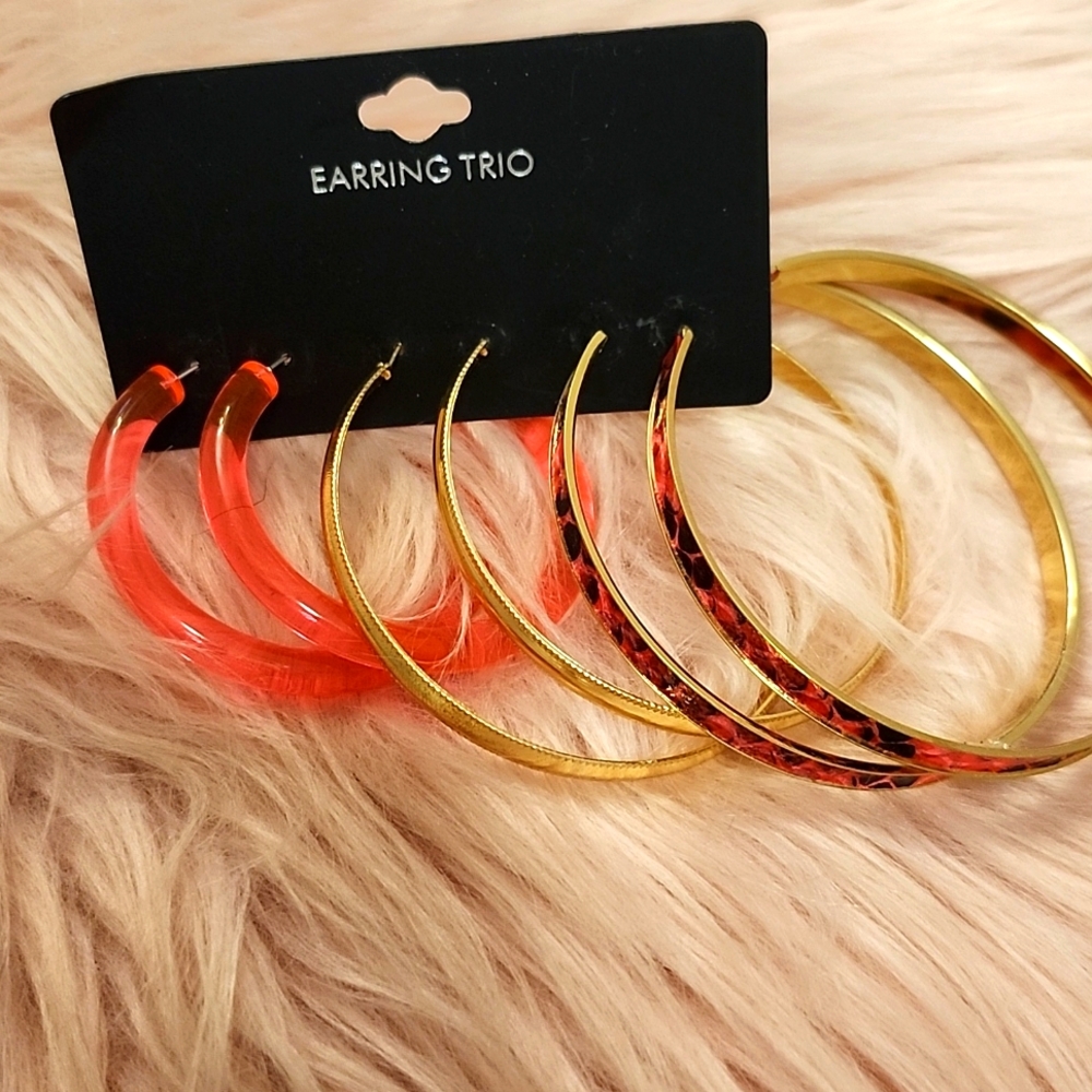 Brand New ASSORTED FASHION EARRINGS-3CT